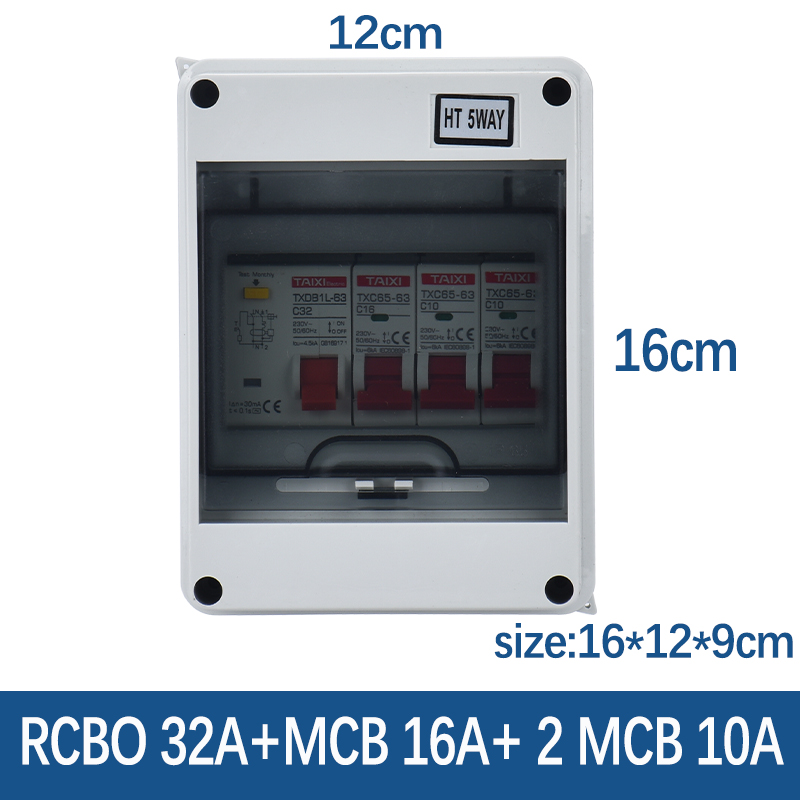 Outdoor Household Switch MCB W - Outdoor Power Box Cover บทวิจารณ์และราคา