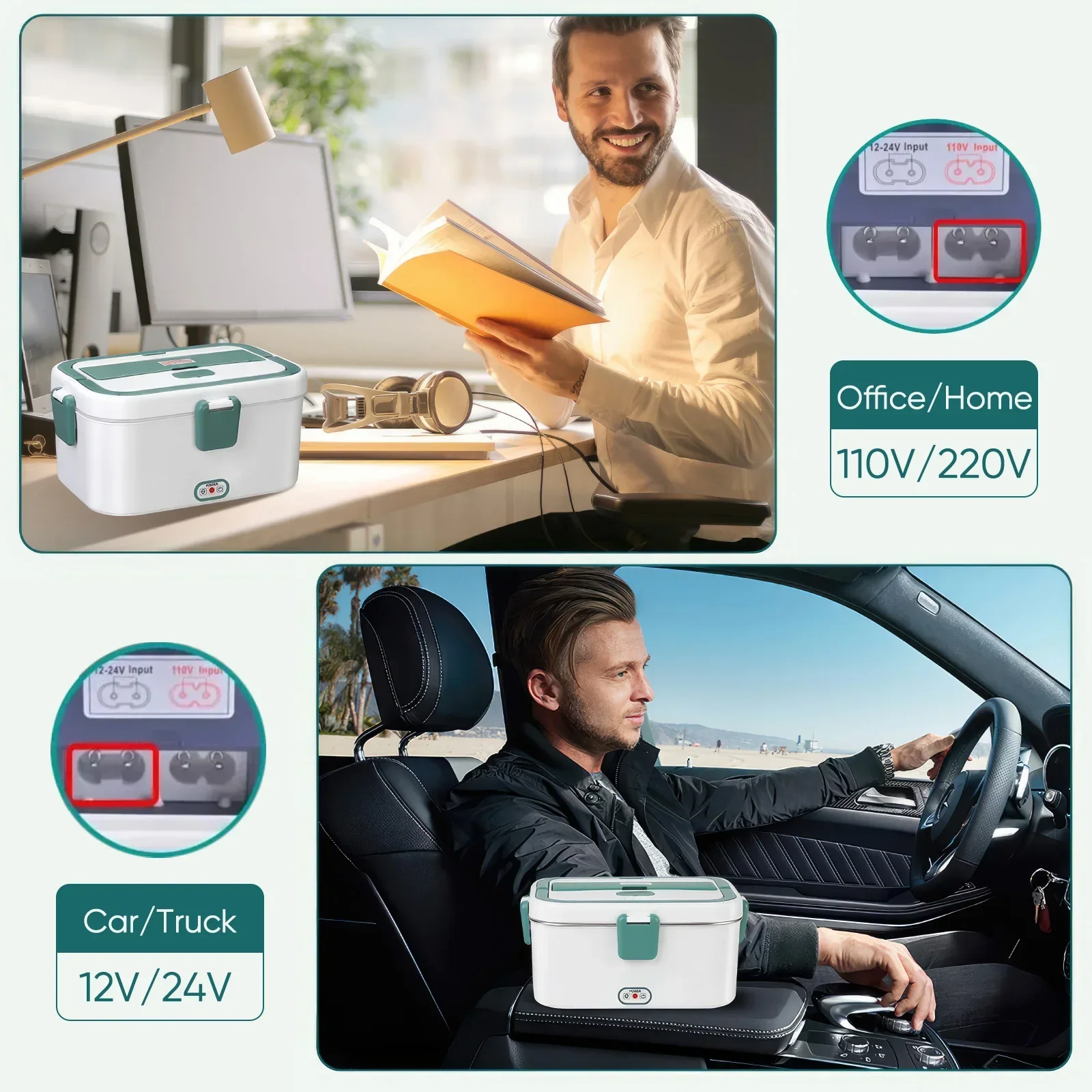 Electric Lunch Box Food Warmer - Outdoor Power Pedestal บทวิจารณ์และราคา