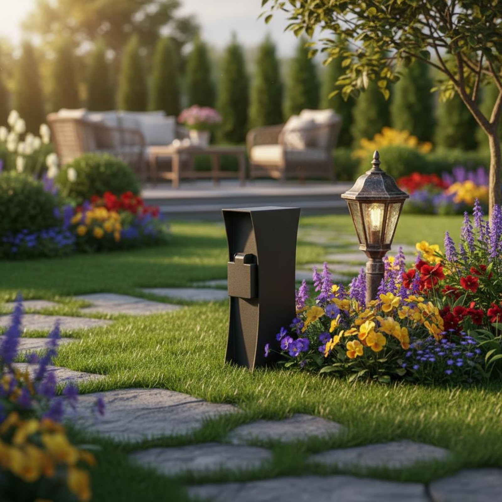 Outdoor Power Outlet Post Easy - Outdoor Power Pedestal บทวิจารณ์และราคา
