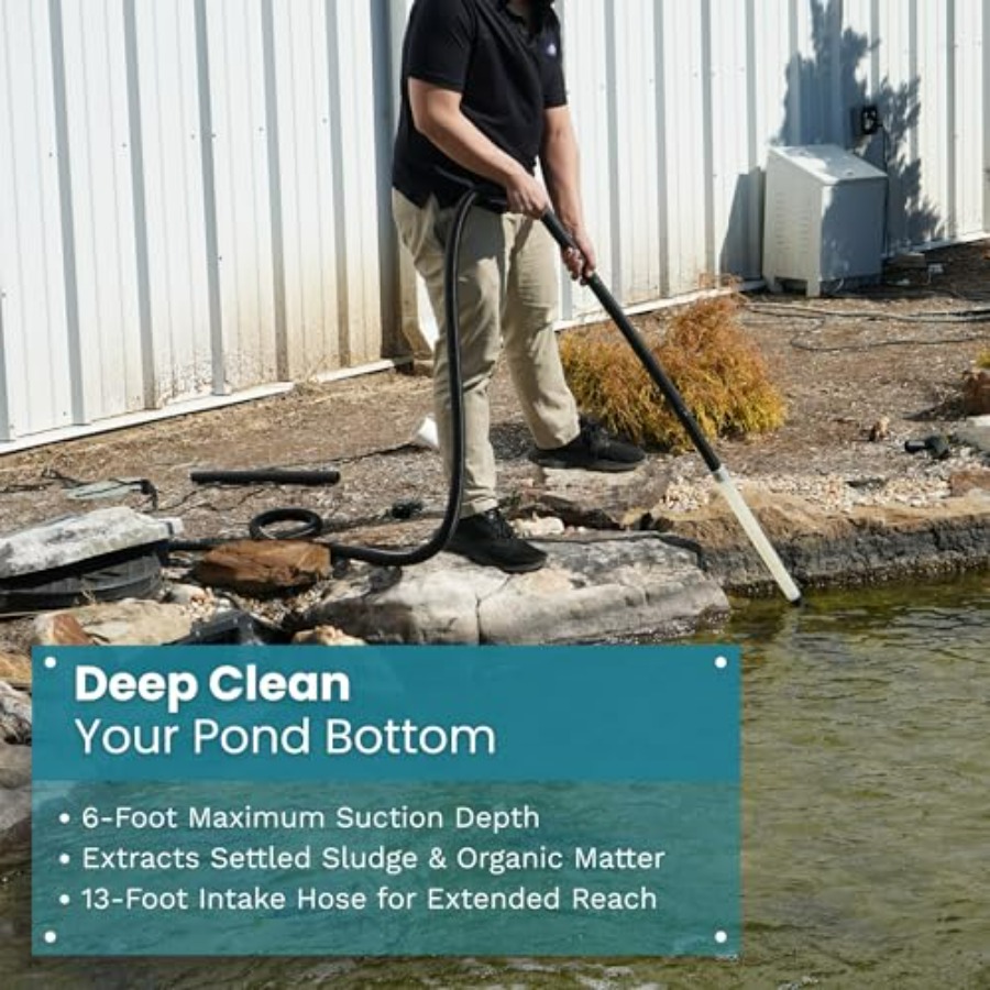 Pond vacuum for outdoor pond c - Outdoor Power 'Hose' บทวิจารณ์และราคา