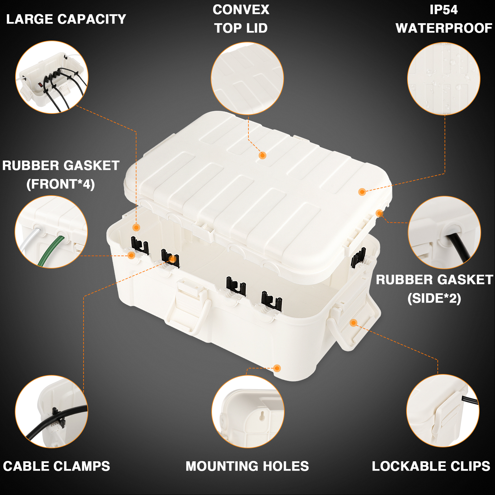 Outdoor Power Supply Waterproo - Outdoor Power Plug In บทวิจารณ์และราคา