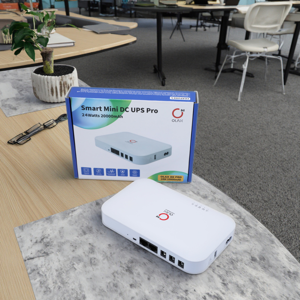 Mini UPS 20000mAh Portable Uni - Ups Power Supply Outdoor บทวิจารณ์และราคา