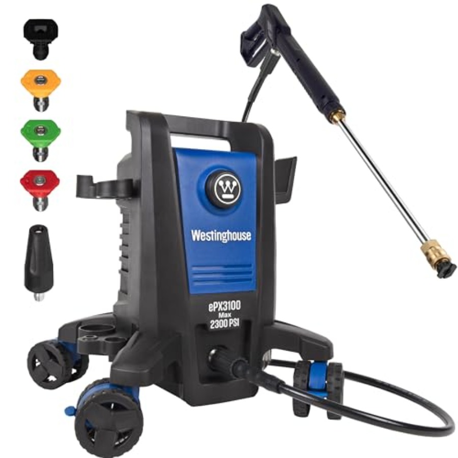 ePX3100 Electric Pressure Wash - Outdoor Power Washer บทวิจารณ์และราคา