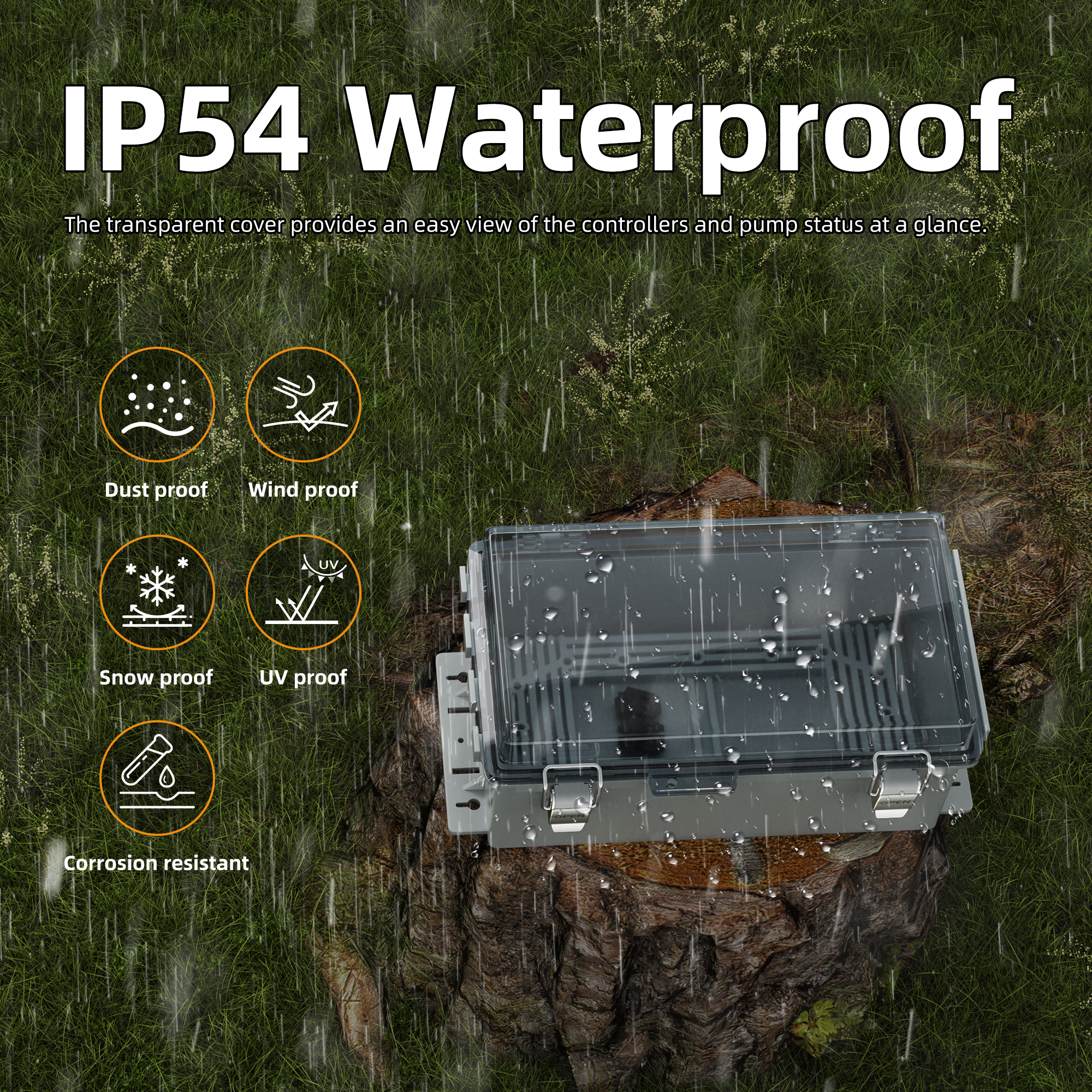 DaierTek 9x5x4.3“ Outdoor Exte - Outdoor Power Socket Cover บทวิจารณ์และราคา