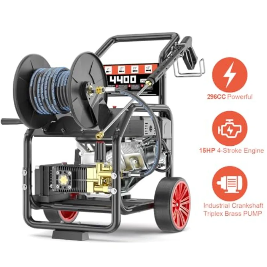 Commercial high-pressure washe - Outdoor Power Washer บทวิจารณ์และราคา