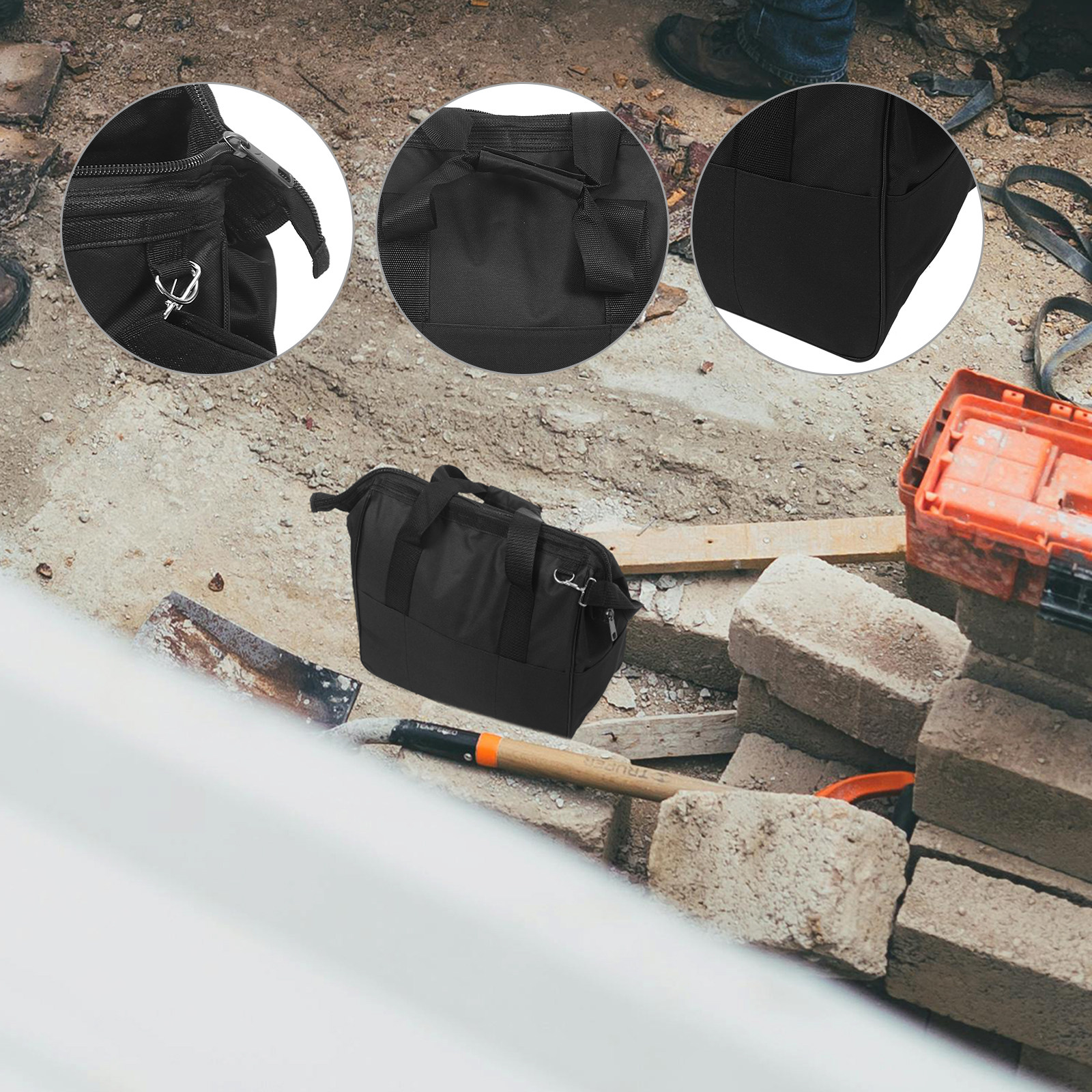 Portable Electrician Tool Pouc - Outdoor Power Tool Storage บทวิจารณ์และราคา