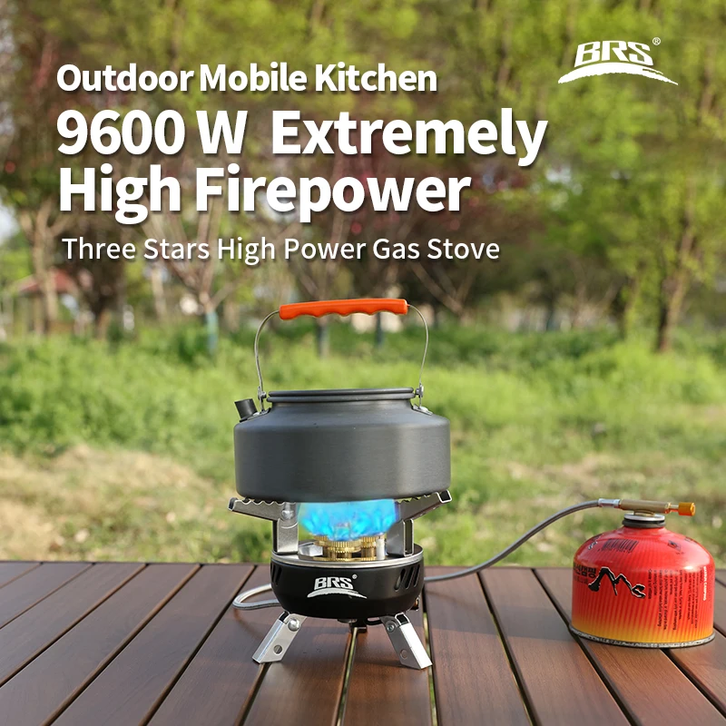 BRS 203-Core Camping Gas Stove - Outdoor Power 'Hose' บทวิจารณ์และราคา