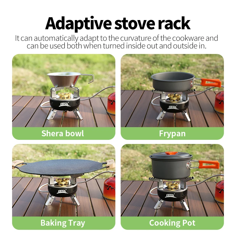 BRS 203-Core Camping Gas Stove - Outdoor Power 'Hose' บทวิจารณ์และราคา