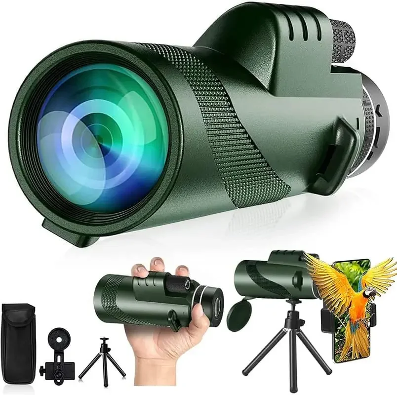 80x100 HD Monocular for Smartp - Outdoor Power Point บทวิจารณ์และราคา