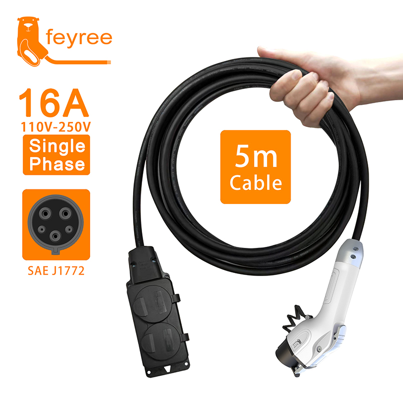 feyree Type1 16A Charger Cable - Outdoor Power Plug In บทวิจารณ์และราคา