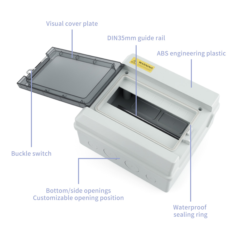 HS Series IP65 Weatherproof Di - Outdoor Power Box Cover บทวิจารณ์และราคา