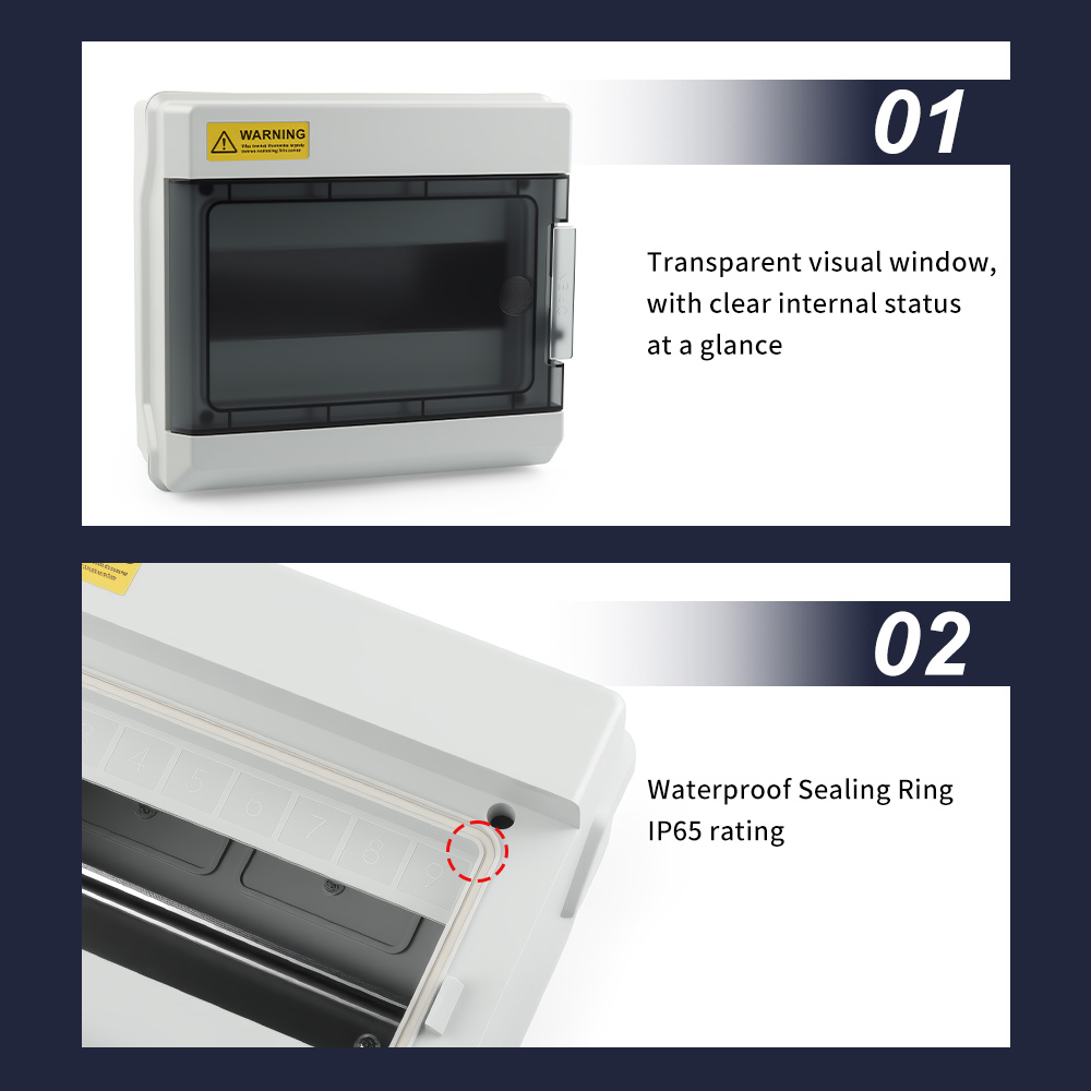 HS Series IP65 Weatherproof Di - Outdoor Power Box Cover บทวิจารณ์และราคา