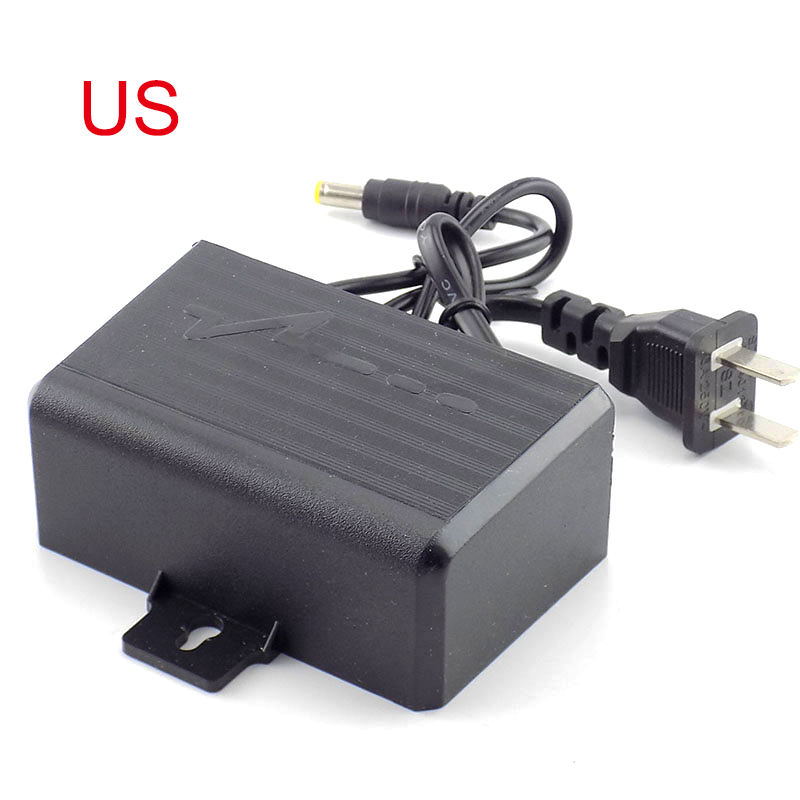 AC/DC 12V 2A 2000ma CCTV camer - Outdoor Power Plug In บทวิจารณ์และราคา