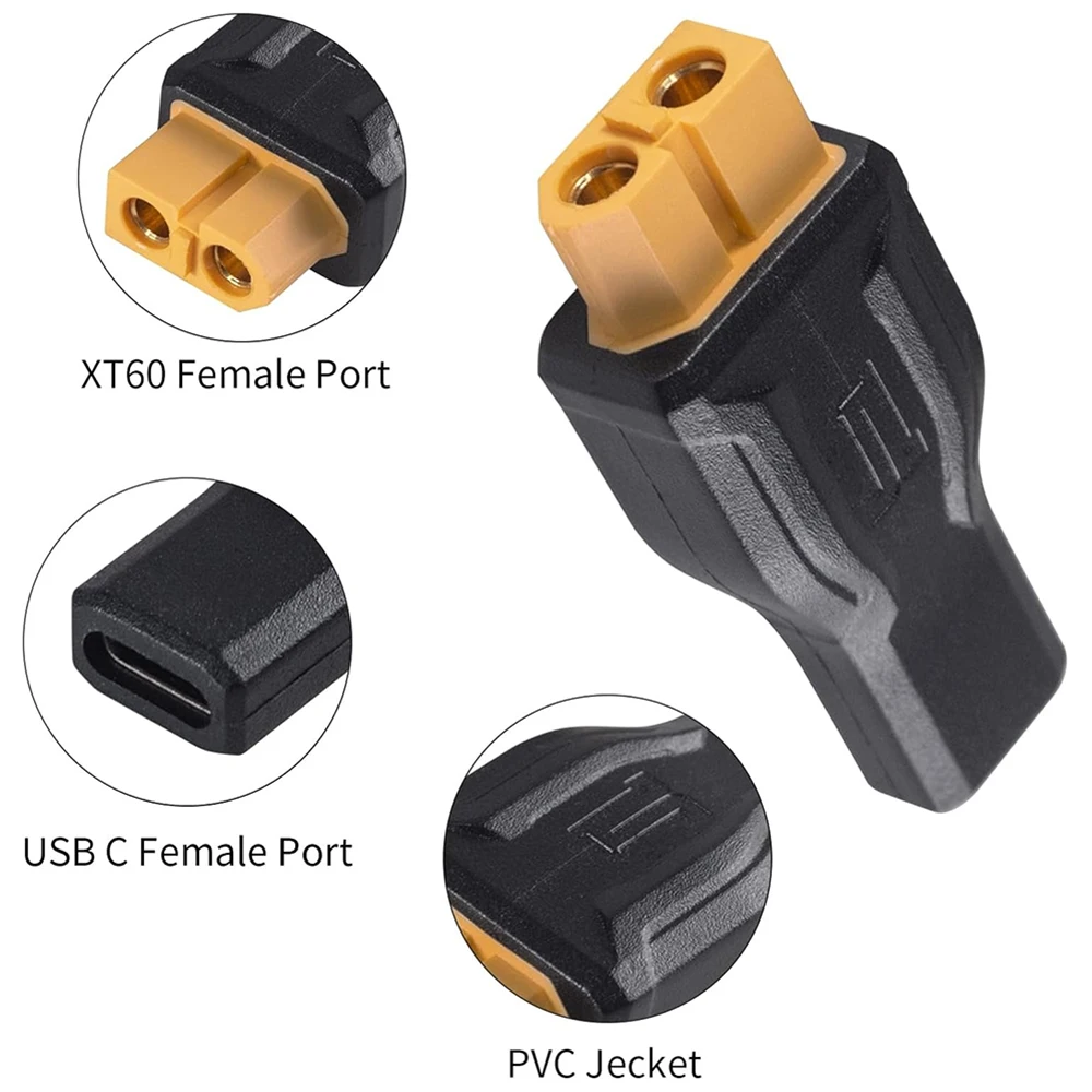 USB C to XT60 Adapter Converte - Outdoor Usb Power Adapter บทวิจารณ์และราคา