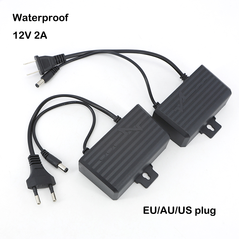 Waterproof AC 100V 240V to DC  - Outdoor Power Plug In บทวิจารณ์และราคา