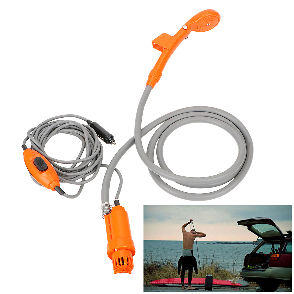 12V RV Caravan Shower With Pip - Outdoor Power Washer บทวิจารณ์และราคา