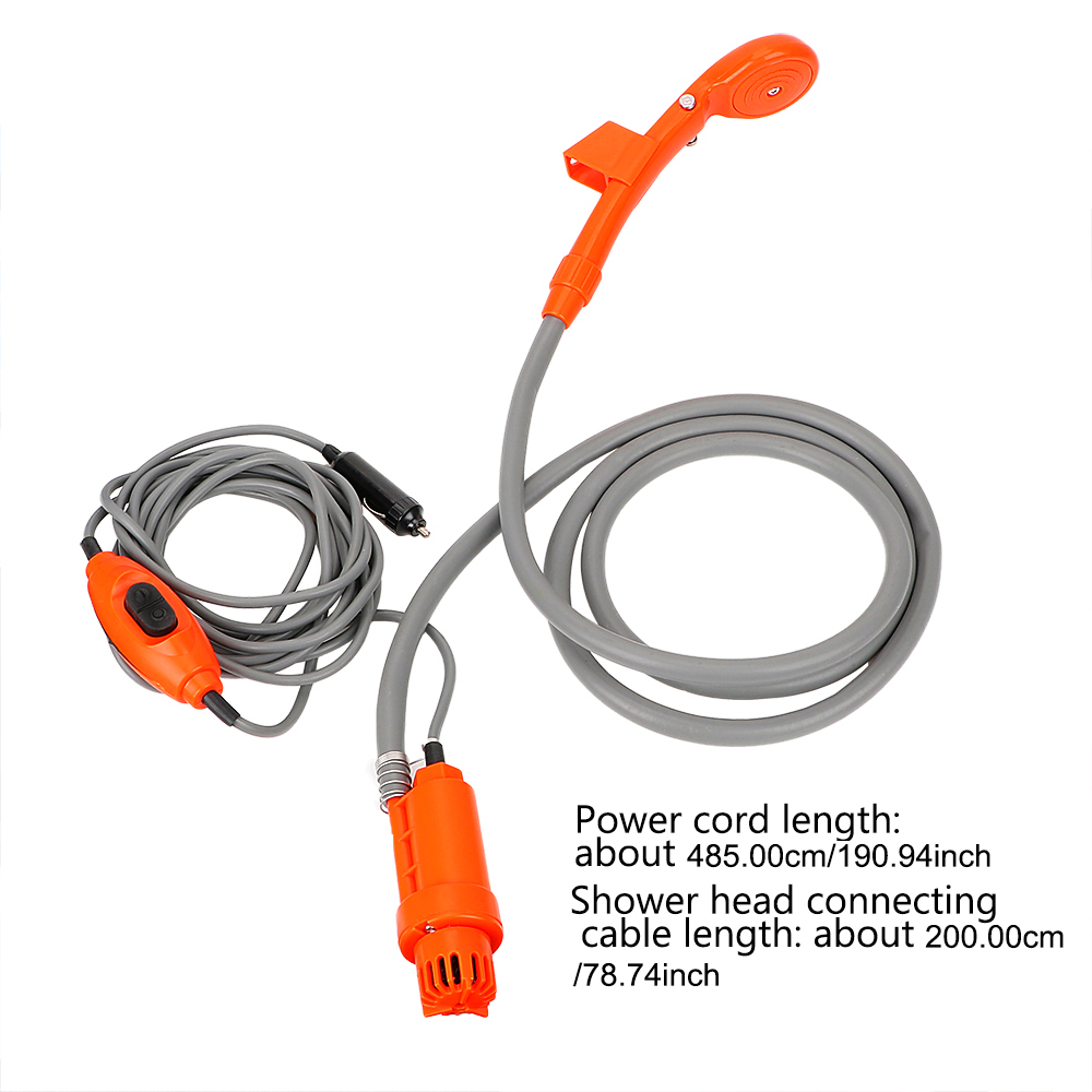 12V RV Caravan Shower With Pip - Outdoor Power Washer บทวิจารณ์และราคา